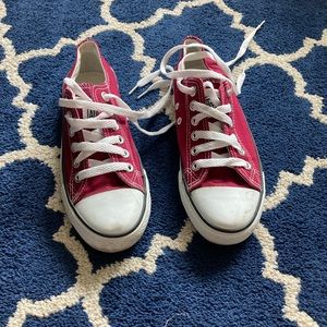 Maroon Converse